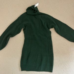 NEW WITH TAGS mini knit dress PERFECT for winter